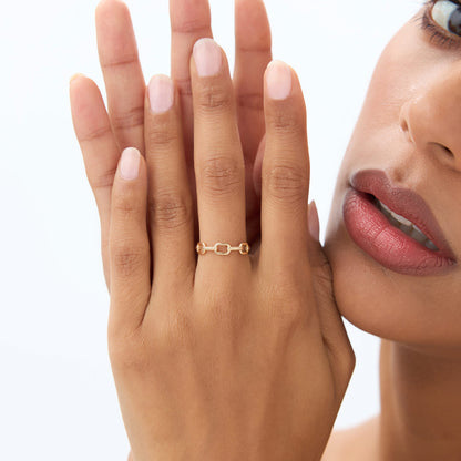 14K Twisted Rope Ring | Solid Gold Stackable Band | Textured Jewelry for Women