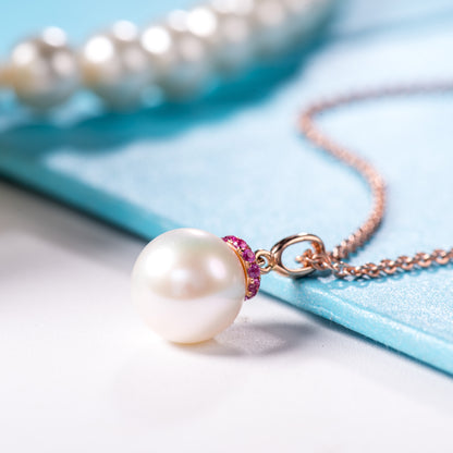 Youth style pearl pendant
