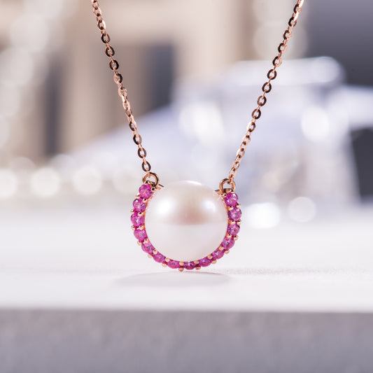 Youth style big Pearl pendant