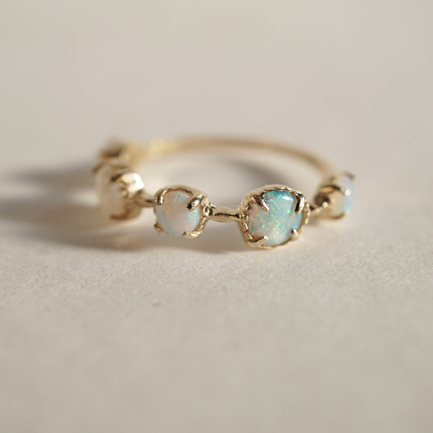 Oceanic Opal Ring